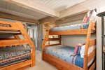 Guest Bedroom 1: Two Bunk Beds - Twin over Full 4 beds total